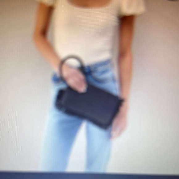 HOBO  Black Fringe Clutch/wristlet - Picture 5 of 5